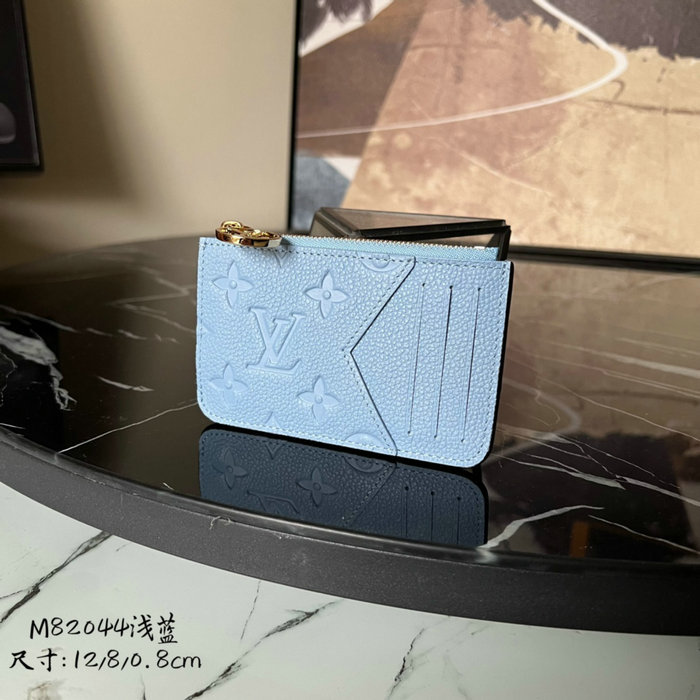 Louis Vuitton Romy Card Holder Blue M82044