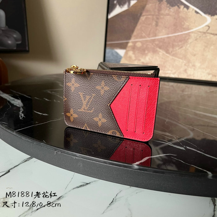 Louis Vuitton Romy Card Holder Red M81881