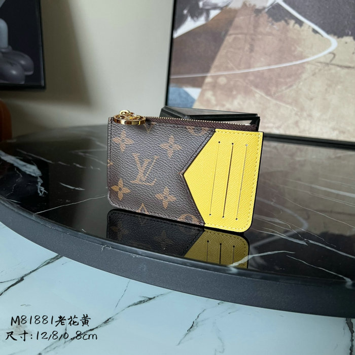 Louis Vuitton Romy Card Holder Yellow M81881