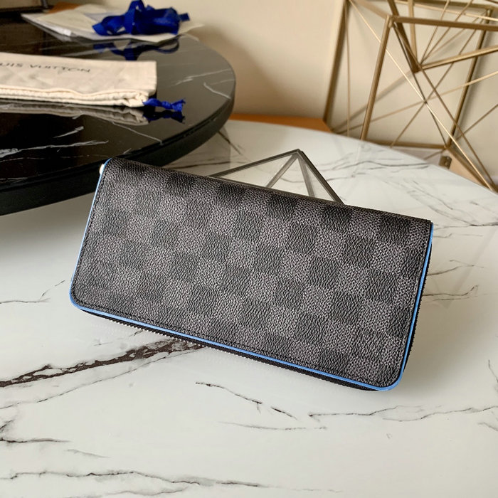 Louis Vuitton Zippy Wallet Blue N63304