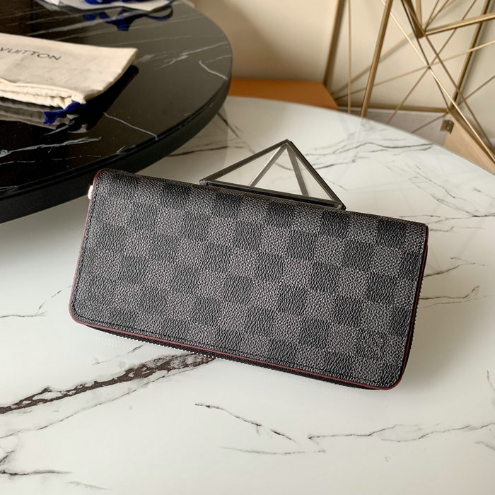 Louis Vuitton Zippy Wallet Red N63304