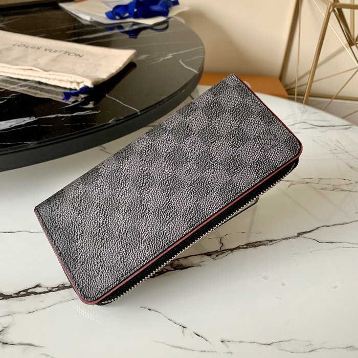 Louis Vuitton Zippy Wallet Red N63304