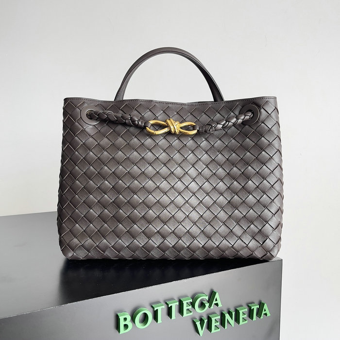 Bottega Veneta Medium Andiamo Tote Bag Coffee B743572