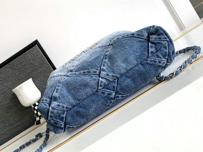 Chanel Denim Backpack AS3859