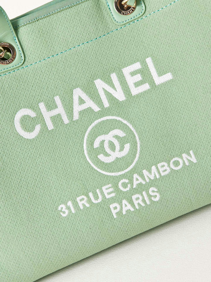 Chanel Large Tote Green A66941