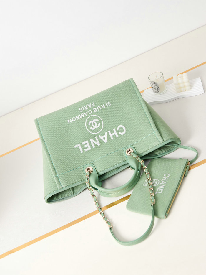 Chanel Large Tote Green A66941