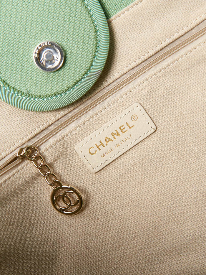 Chanel Large Tote Green A66941