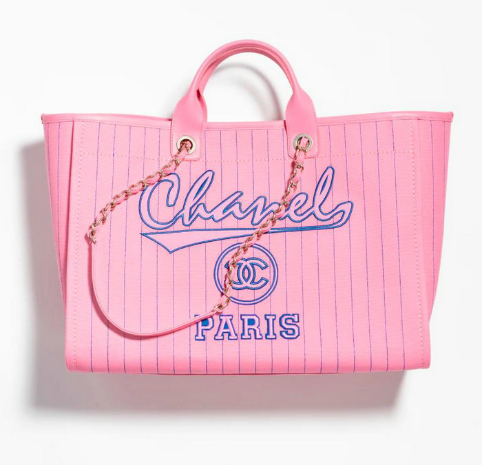 Chanel Large Tote Pink A66941