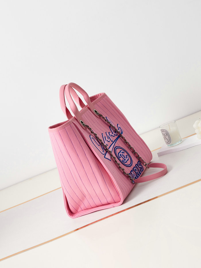 Chanel Large Tote Pink A66941