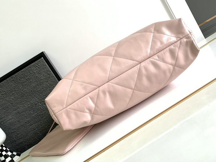 Chanel Shiny Calfskin Handbag Pink AS3261