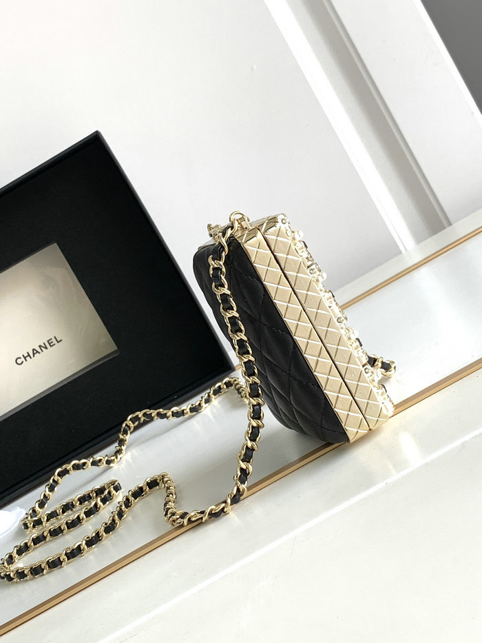 Chanel Small Evening Bag Gold AS3528