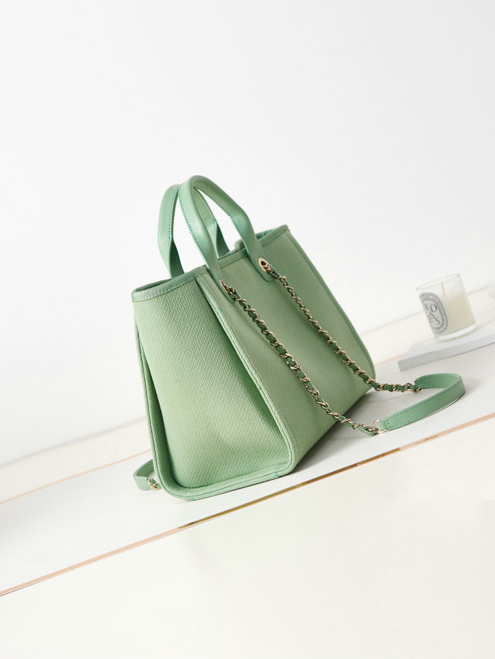 Chanel Small Tote Green AS3257