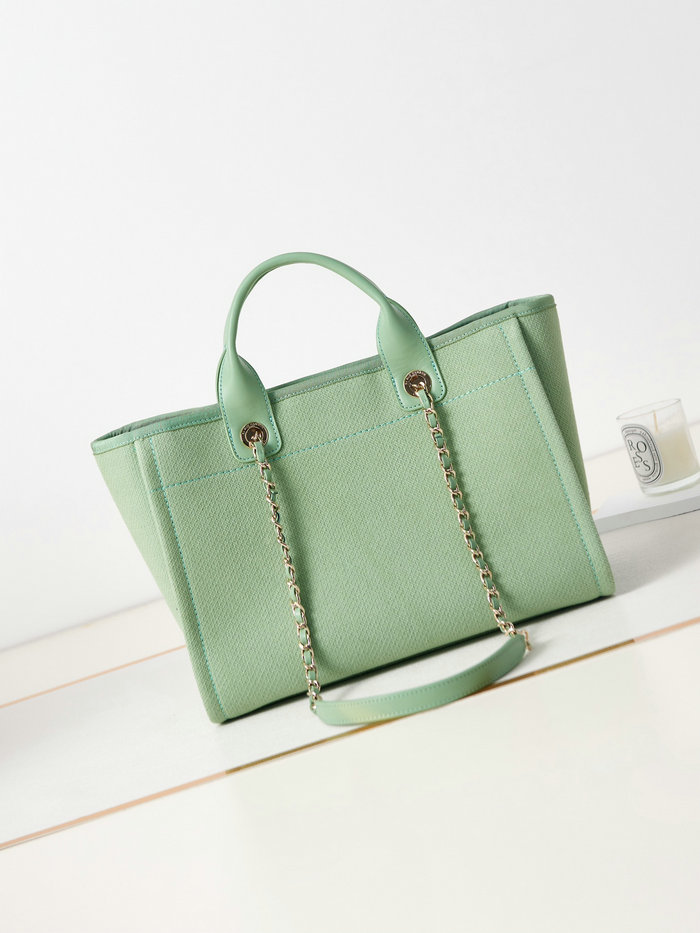 Chanel Small Tote Green AS3257