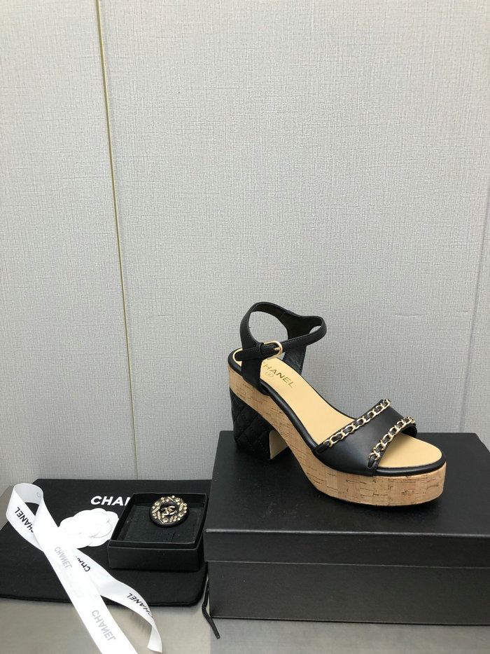 Chanel Wedge Sandals SNC042102