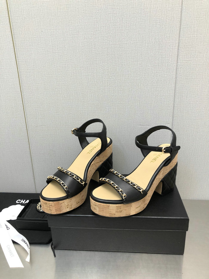 Chanel Wedge Sandals SNC042102