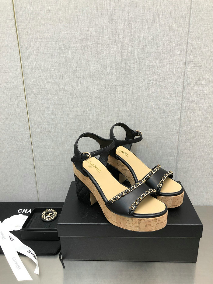 Chanel Wedge Sandals SNC042102