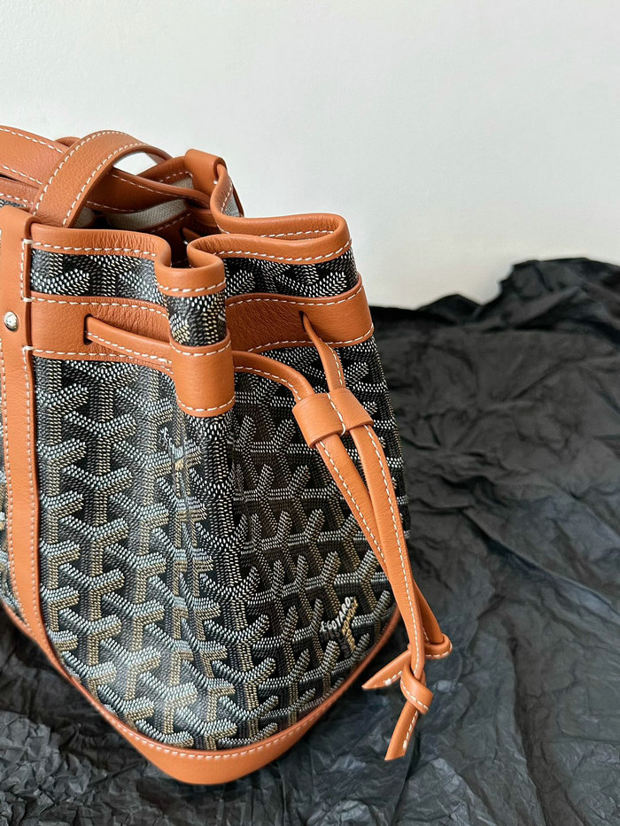 Goyard Petit Flot Bag Brown G6017