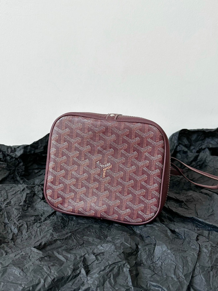 Goyard Petit Flot Bag Burgundy G6017