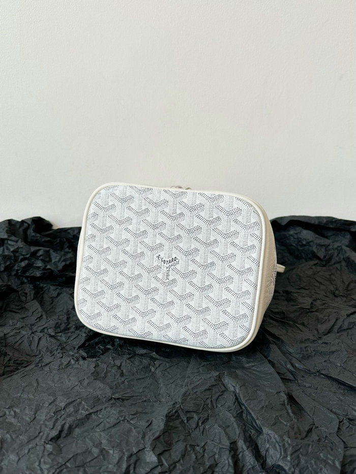 Goyard Petit Flot Bag White G6017