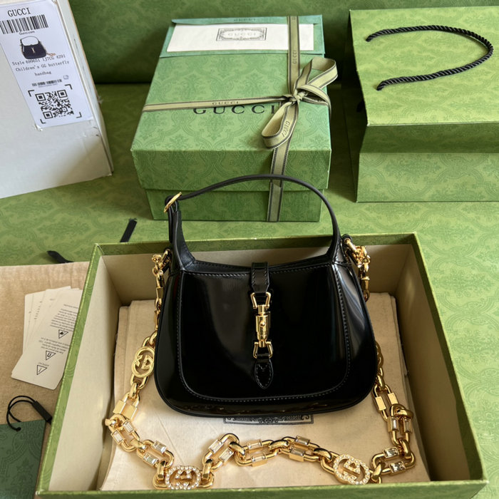 Gucci Jackie 1961 mini shoulder bag Black 699651