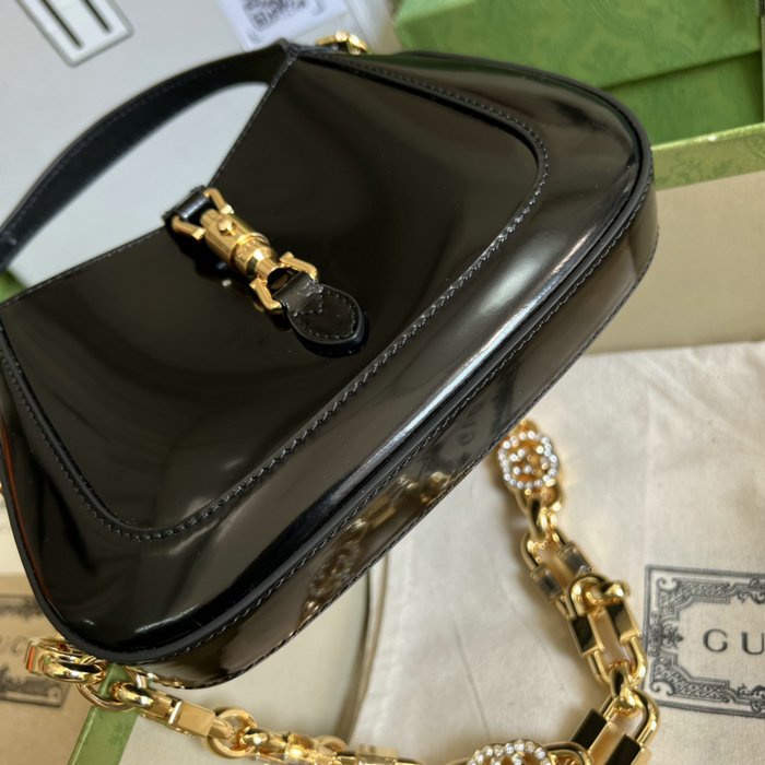 Gucci Jackie 1961 mini shoulder bag Black 699651