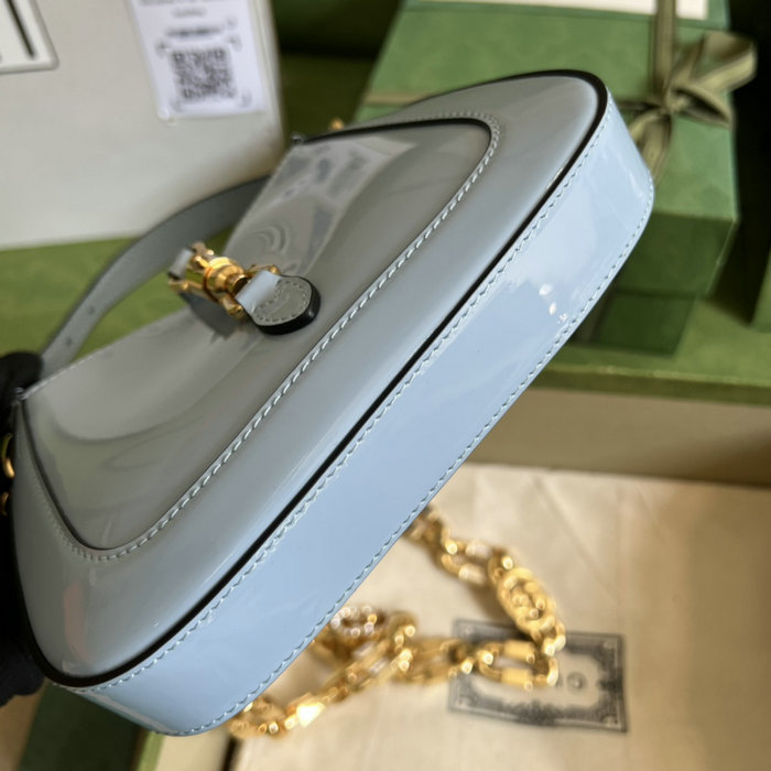 Gucci Jackie 1961 mini shoulder bag Blue 699651