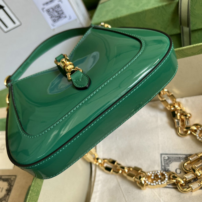 Gucci Jackie 1961 mini shoulder bag Green 699651