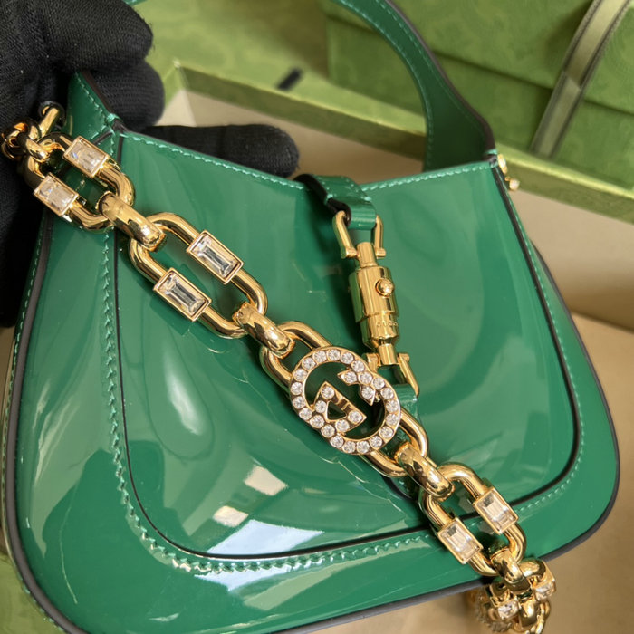 Gucci Jackie 1961 mini shoulder bag Green 699651