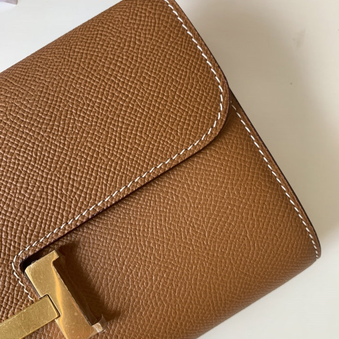 Hermes Constance Long To Go Wallet Brown HCG201