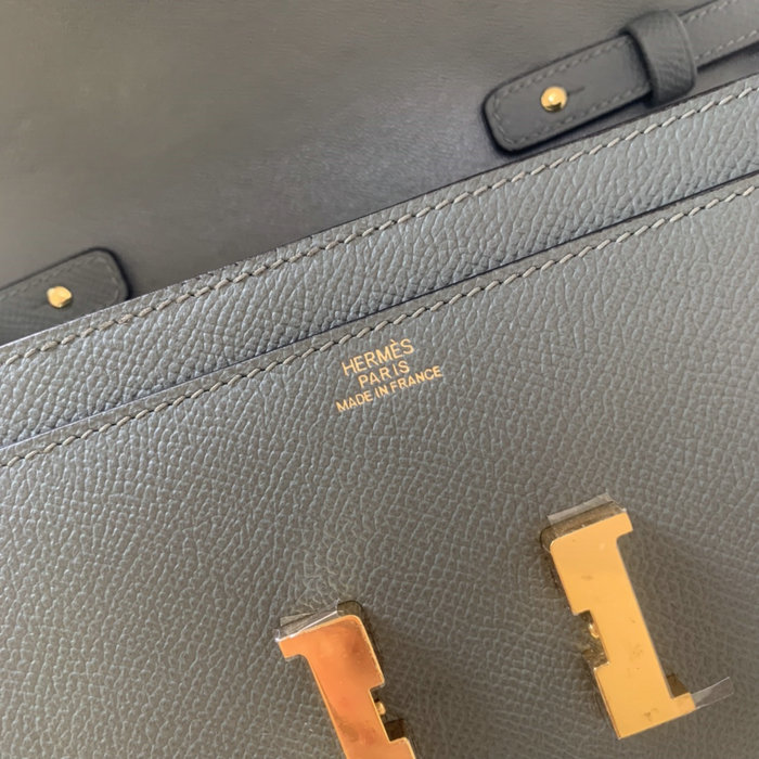 Hermes Constance Long To Go Wallet Vert Amande HCG201