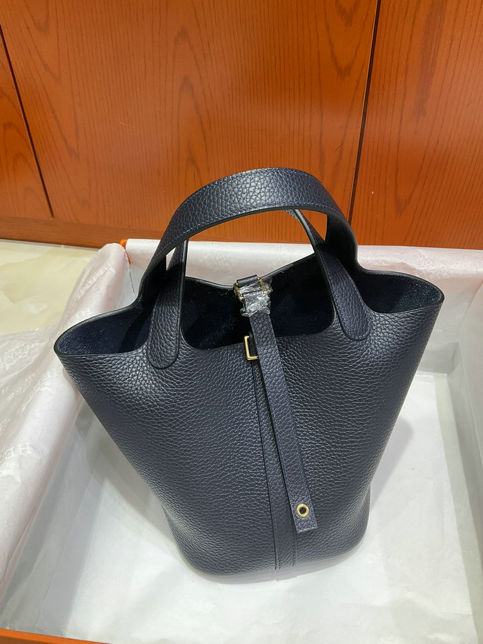 Hermes Picotin Lock 22 Tote Bag Bieu Nult HP04201