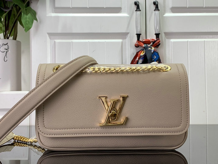 Louis Vuitton LockMe Chain Bag East West Grey M22303