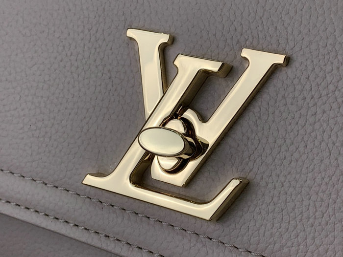 Louis Vuitton LockMe Chain Bag East West Grey M22303