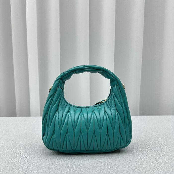 Miu Miu Wander Hobo Bag Green M5518