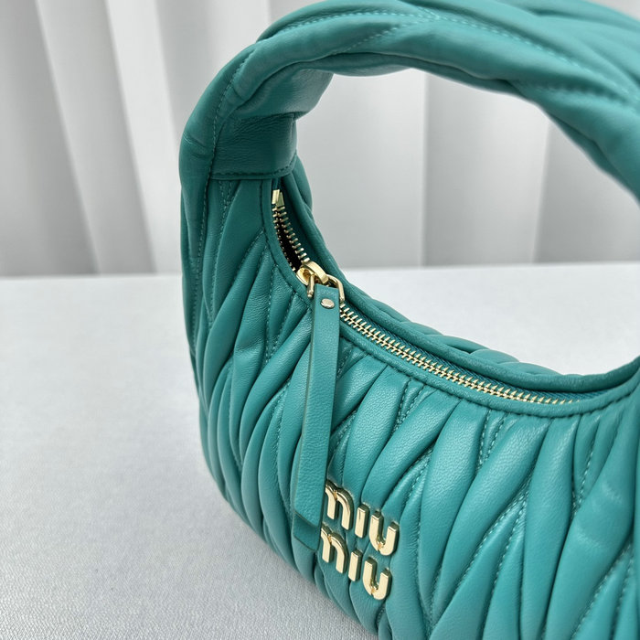 Miu Miu Wander Hobo Bag Green M5518