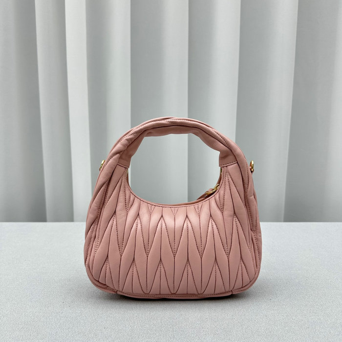 Miu Miu Wander Hobo Bag Pink M5518