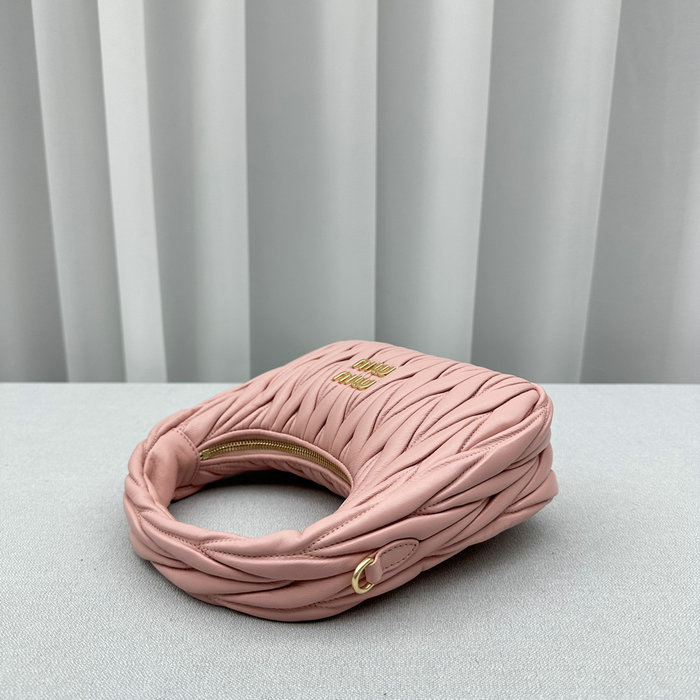 Miu Miu Wander Hobo Bag Pink M5518