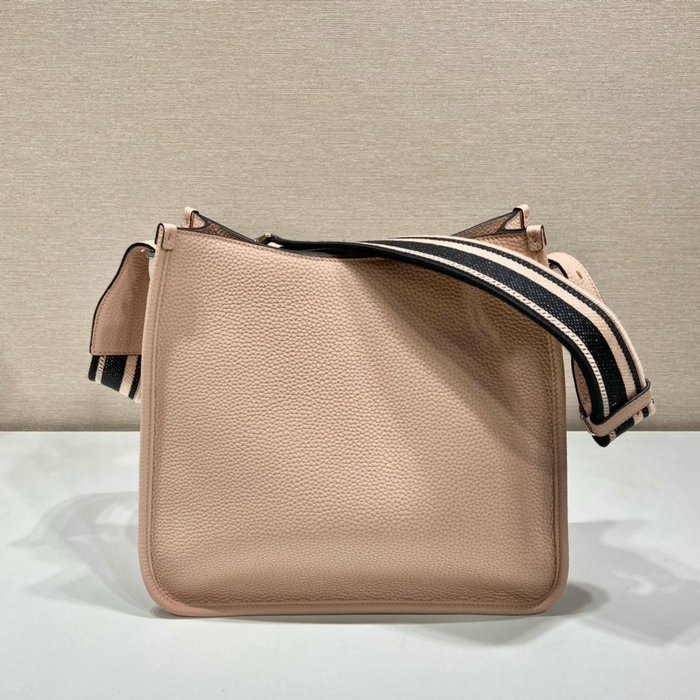 Prada Leather Shoulder Bag Pink 1BC073