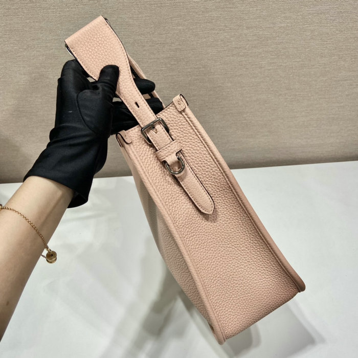 Prada Leather Shoulder Bag Pink 1BC073