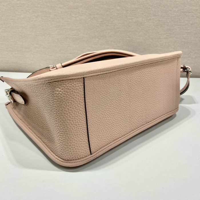 Prada Leather Shoulder Bag Pink 1BC073