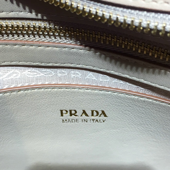 Prada Saffiano leather Tote Bag Beige lBA046