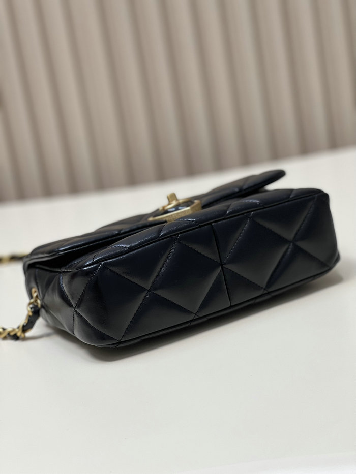 Chanel Lambskin Small Flap Bag Black AS3986