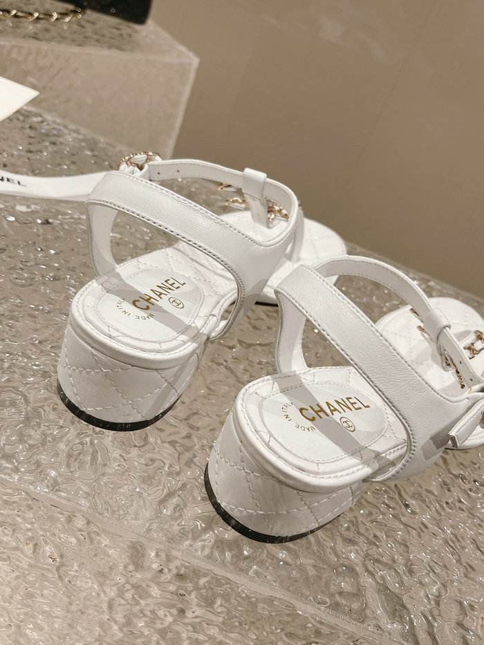 Chanel Mid Heel Sandals SYC050501