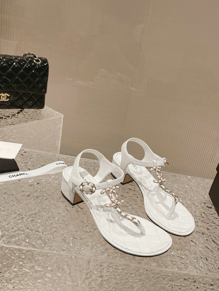 Chanel Mid Heel Sandals SYC050501