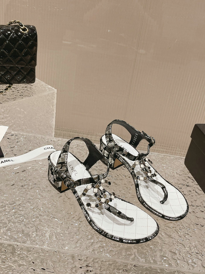 Chanel Mid Heel Sandals SYC050502