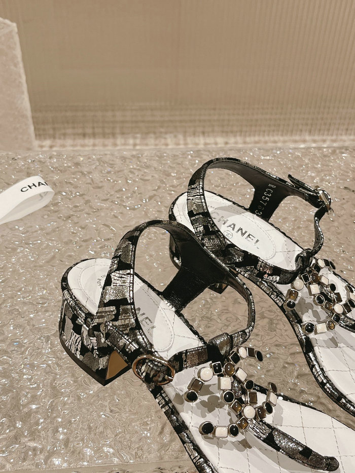 Chanel Mid Heel Sandals SYC050502