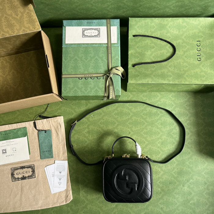 Gucci Blondie top handle bag Black 744434