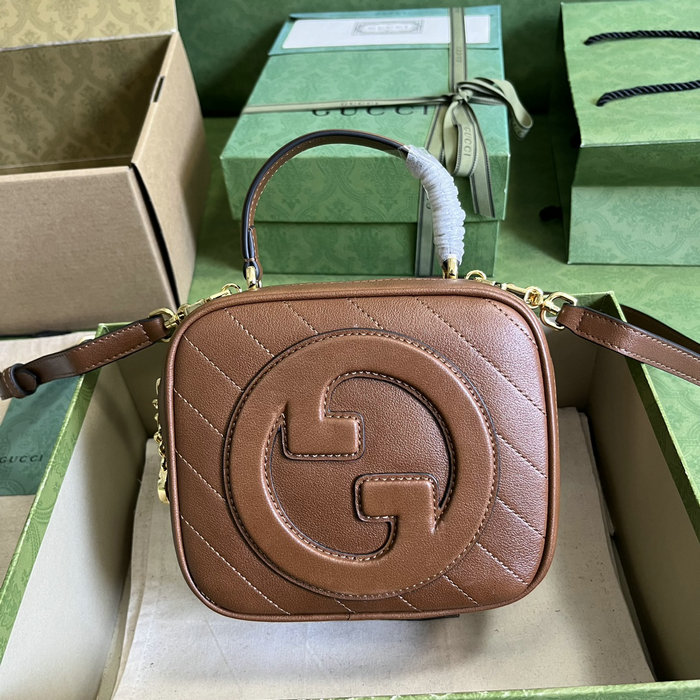 Gucci Blondie top handle bag Brown 744434