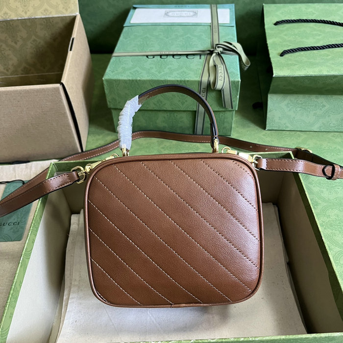 Gucci Blondie top handle bag Brown 744434