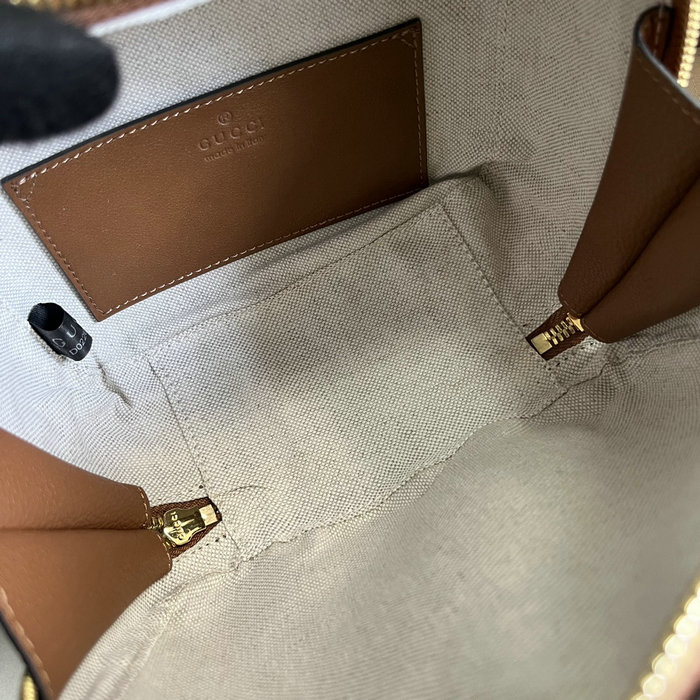 Gucci Blondie top handle bag Brown 744434